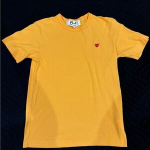 Comme des Garçons PLAY Small
Heart T-Shirt 'Yellow'